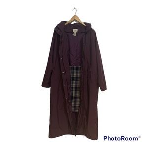 L.L.Bean Long Jacket Women’s Large Regular